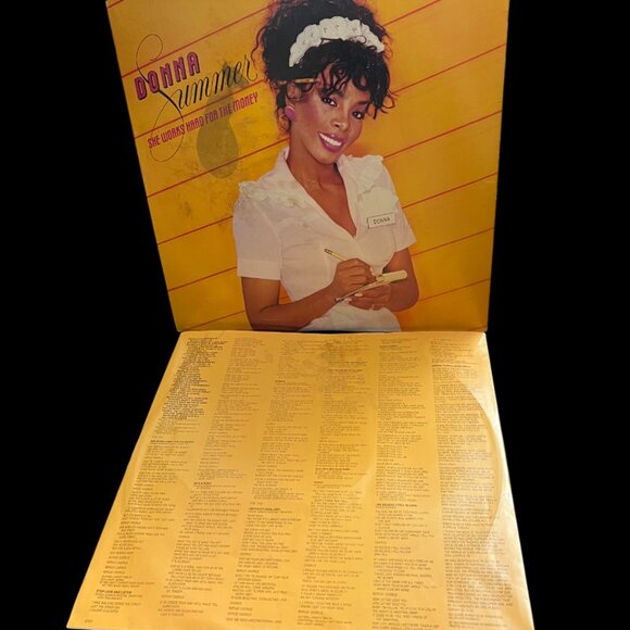 Donna Summer She Works Hard for the Money Vinyl LP 1983 Record Label PolyGram - Picture 7 of 15